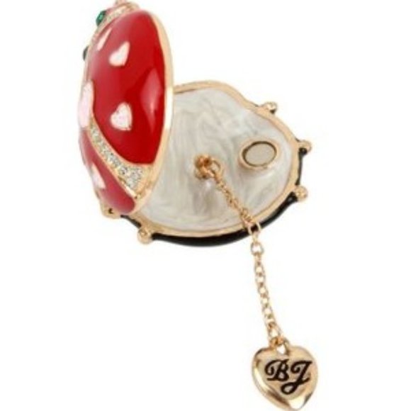 NWT Betsey Johnson Ladybug Keepsake Box - Picture 3 of 5